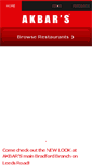 Mobile Screenshot of akbars.co.uk